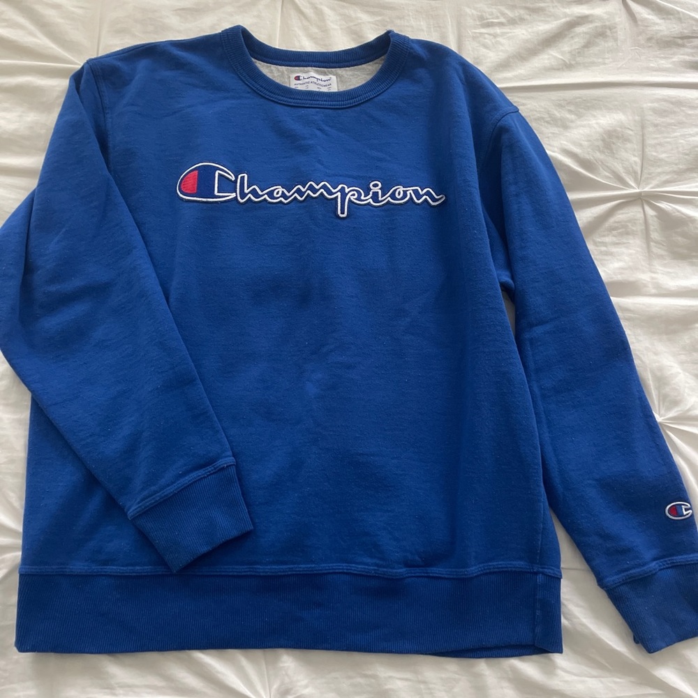 Champion Blue Crewneck